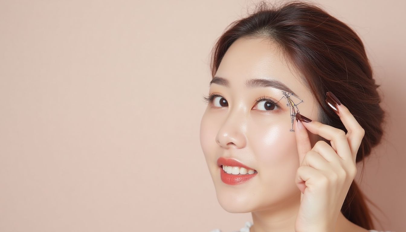 집에서 하는 눈썹 매핑: 황금비율로 완벽한 눈썹 그리기