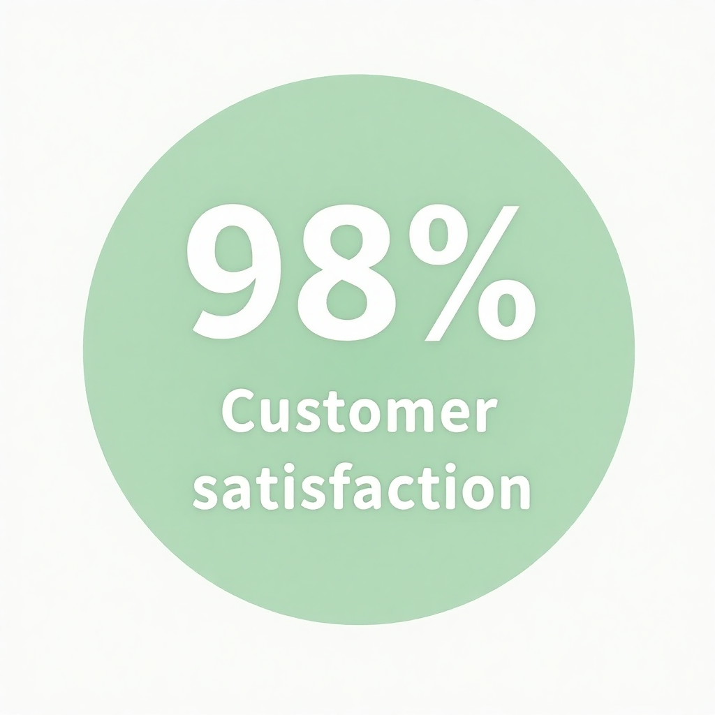 만족도 98%