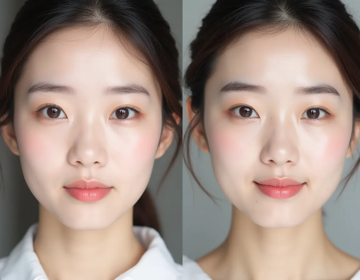 소프트 반영구 눈썹 Before & After